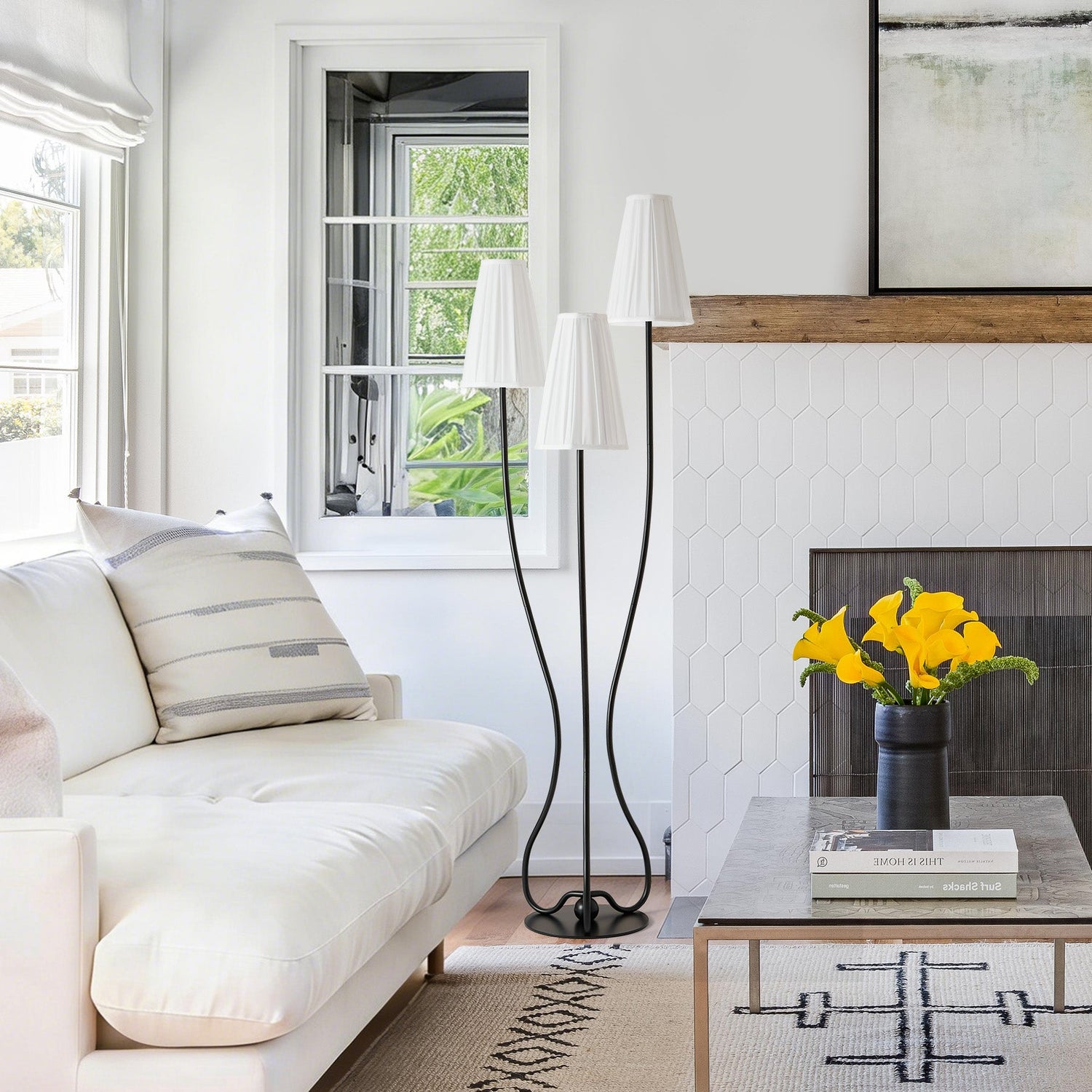 Sculptural Floor Lamp